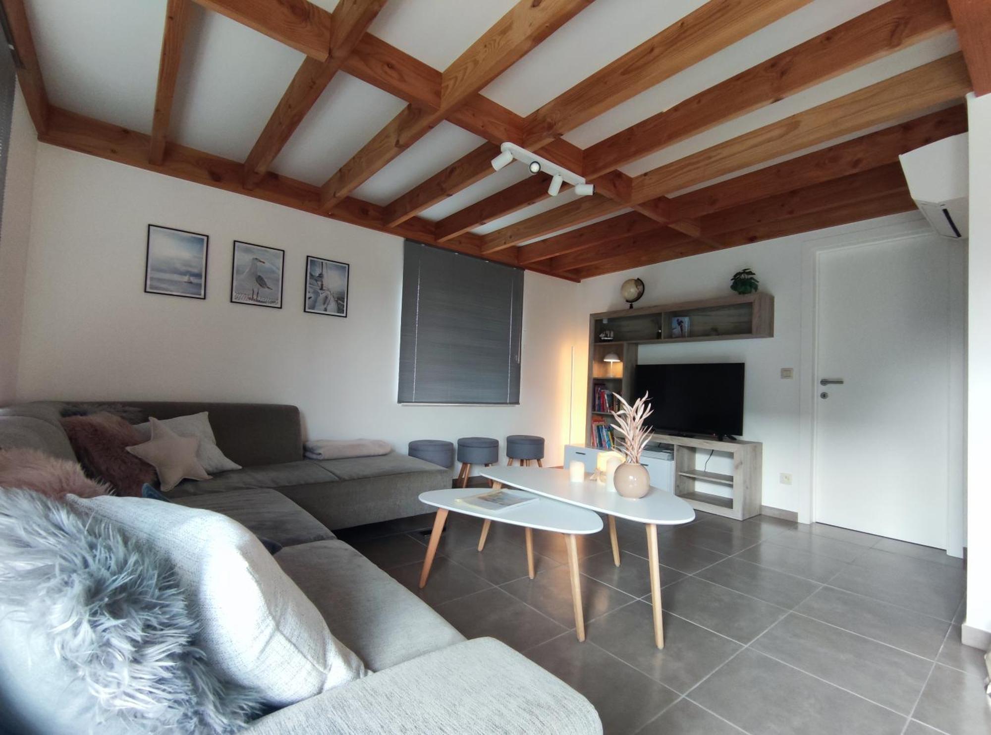 Vakantiewoning Polderhuis 10, Airco En Verwarming In Alle Kamers, Prive Parkeerplaats En Afgesloten Tuin Коксейде Экстерьер фото
